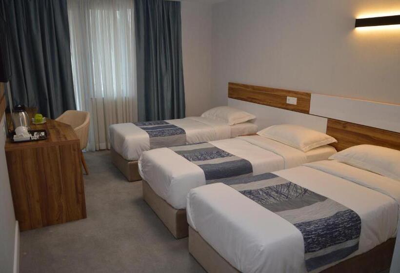 اتاق استاندارد سه تخته با بالکن, Old Batumi