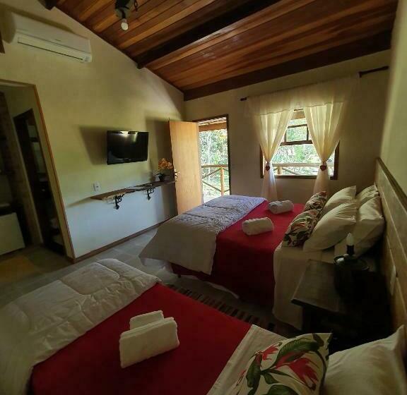 4인용 스탠다드 룸, Pousada Recanto Da Lunane