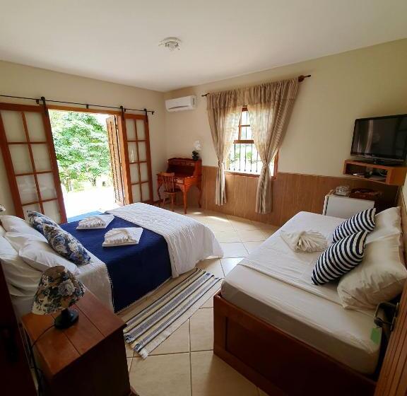 스탠다드 트리플 룸, Pousada Recanto Da Lunane