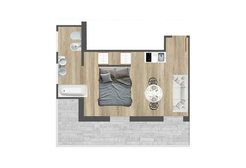 オーシャンビュージュニアスイート, Miami Suite