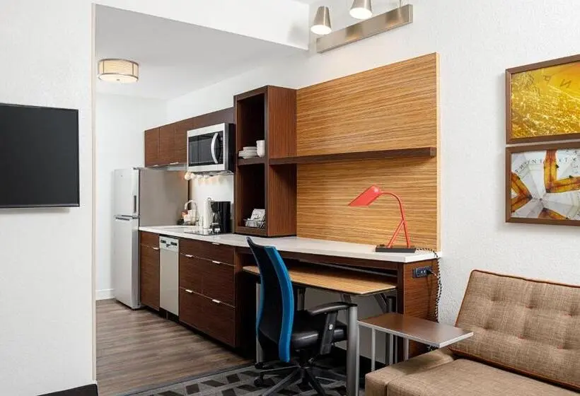 キングサイドベッドのスタンダードワンルーム, Towneplace Suites By Marriott Ironton