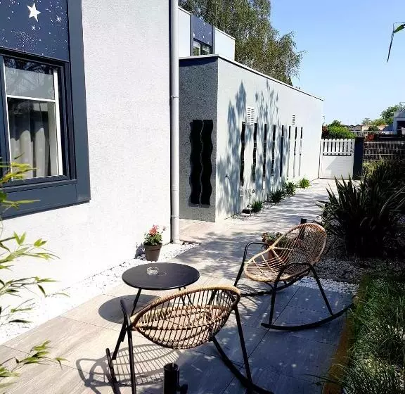 Standard-huone Terassi, Logis Boutique Hotel Novalis