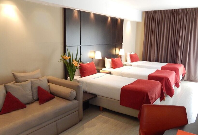 اتاق استاندارد چهار تخته, Htl City Baires