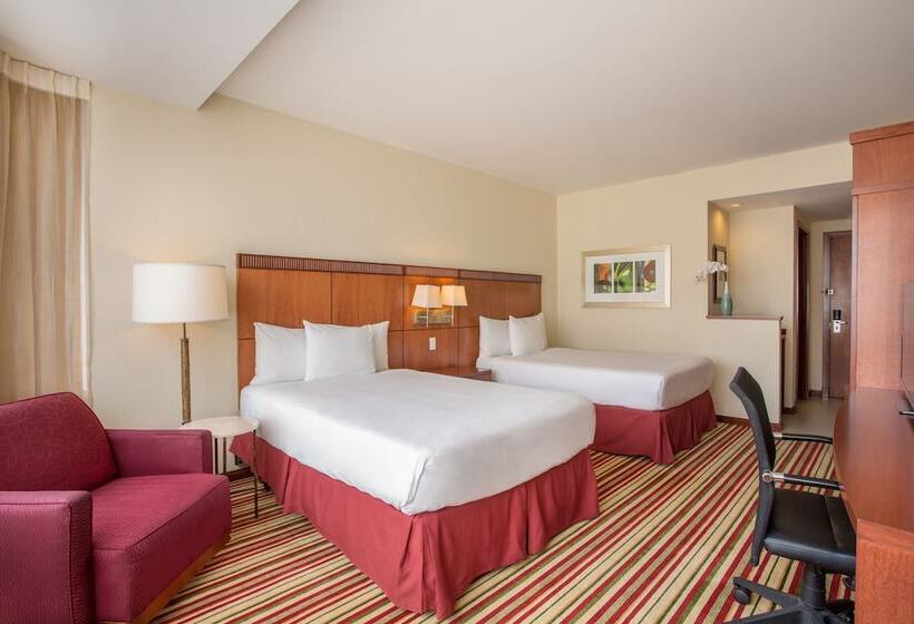 Номер Стандарт 2 Двуспальные Кровати, Courtyard By Marriott Panama Multiplaza Mall