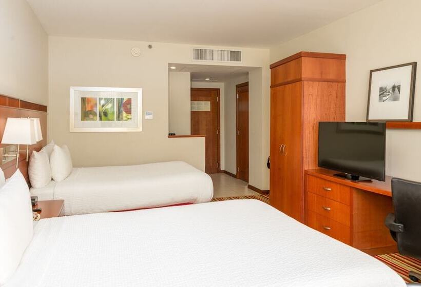 Номер Стандарт 2 Двуспальные Кровати, Courtyard By Marriott Panama Multiplaza Mall