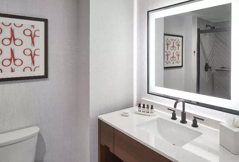 キングサイズベッドのデラックスルーム, Cumberland House Knoxville, Tapestry Collection By Hilton