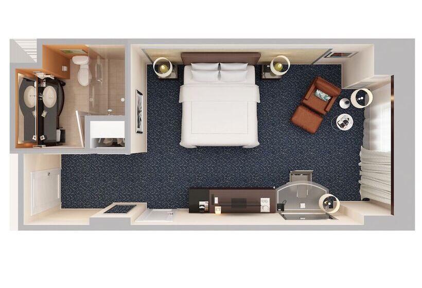 스탠다드 룸, Hilton Orlando