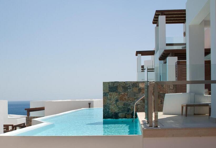 בקתה סטנדרטית עם נוף לים, Aquila Elounda Village Resort, Suites & Spa