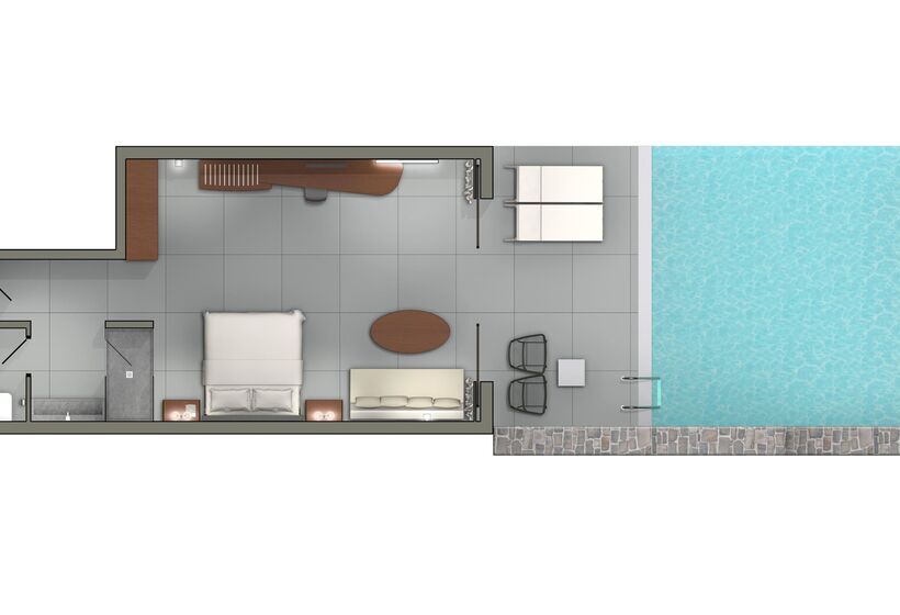 디럭스 방갈로, Aquila Elounda Village Resort, Suites & Spa