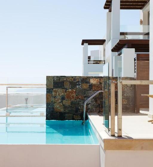 Superior bungalow with sea view, Aquila Elounda Village Resort, Suites & Spa