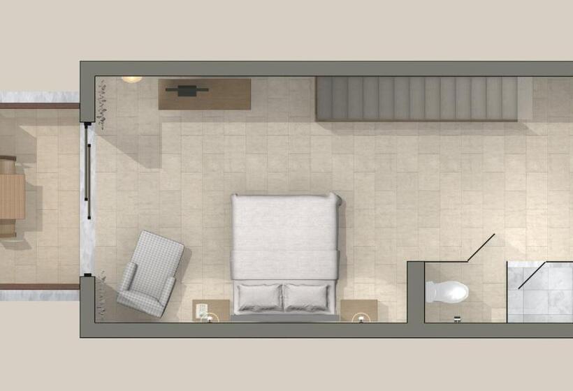 복층 룸, Aquila Elounda Village Resort, Suites & Spa