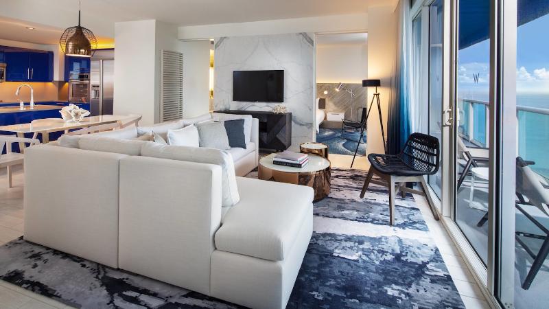 침실 2개 스위트, W Fort Lauderdale