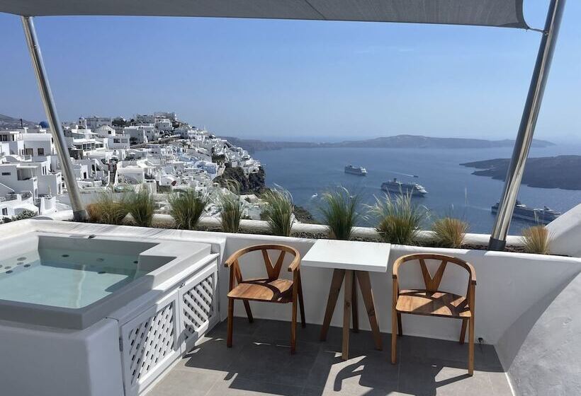 Superior studio with view, Nomikos Villas