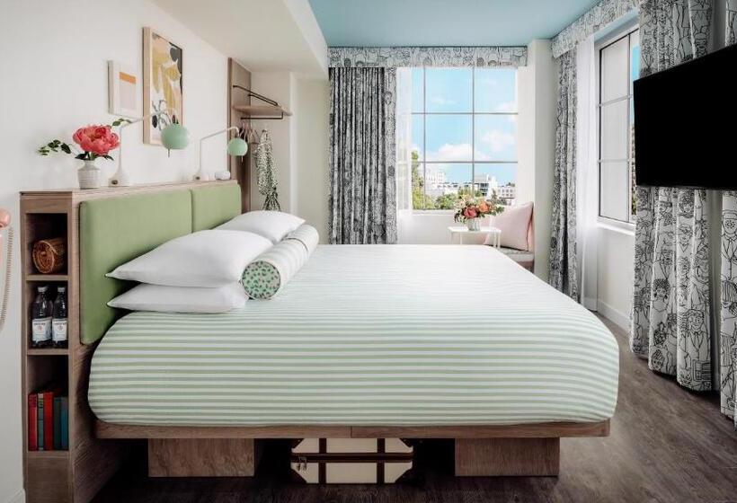 חדר סטנדרט עם מיטת קינג, The Goodtime Hotel, Miami Beach A Tribute Portfolio