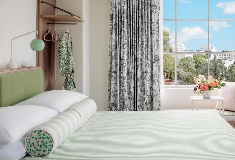 חדר סטנדרט עם מיטת קינג, The Goodtime Hotel, Miami Beach A Tribute Portfolio