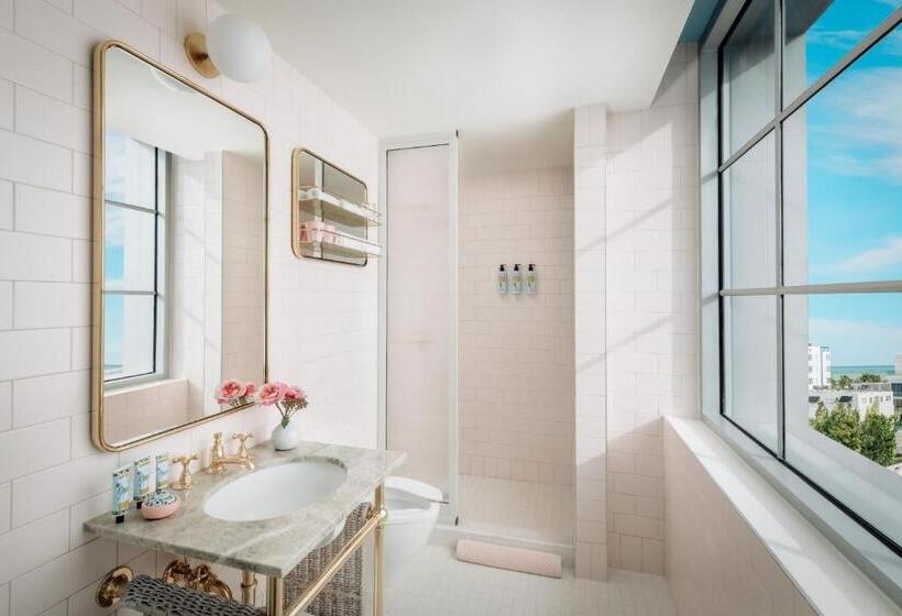 חדר סטנדרט עם מיטת קינג, The Goodtime Hotel, Miami Beach A Tribute Portfolio