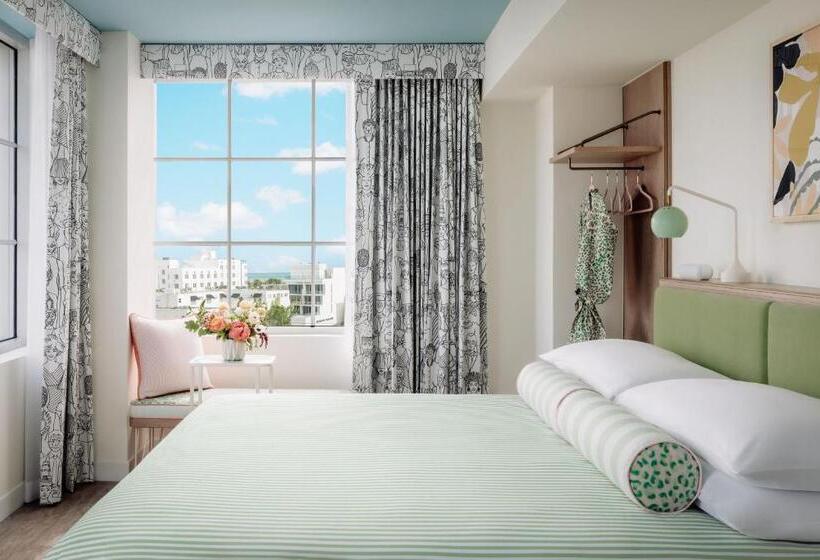 חדר סטנדרט עם מיטת קינג, The Goodtime Hotel, Miami Beach A Tribute Portfolio