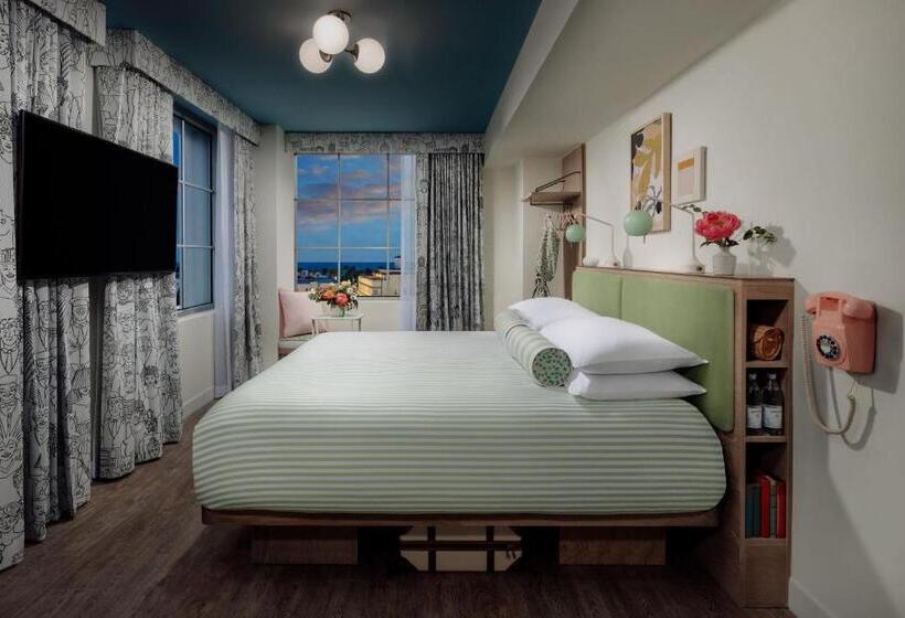 חדר סטנדרט עם מיטת קינג, The Goodtime Hotel, Miami Beach A Tribute Portfolio
