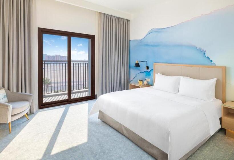 도시전망 디럭스룸 킹침대, Vida Beach Resort Umm Al Quwain