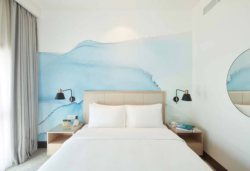 디럭스 룸 측면 바다 전망, Vida Beach Resort Umm Al Quwain