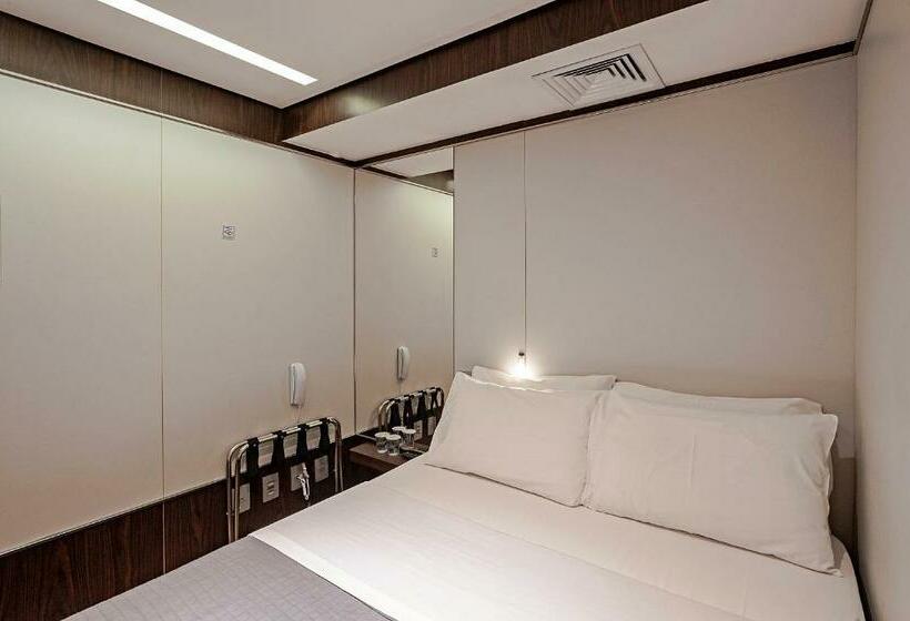 חדר סטנדרט חדר אמבטיה משותף, Fast Sleep Guarulhos By Slaviero Hotéis