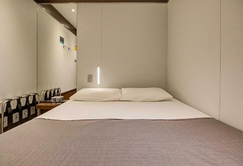 اتاق استاندارد با سرویس بهداشتی مشترک, Fast Sleep Guarulhos By Slaviero Hotéis