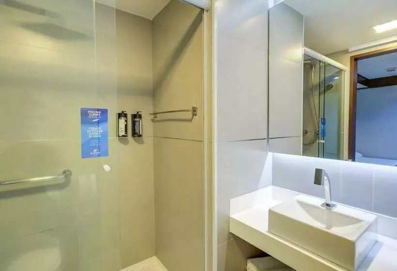 デラックスルーム, Fast Sleep Guarulhos By Slaviero Hotéis