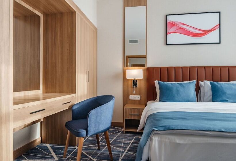 带2个卧室的套房, Ramada By Wyndham Astana