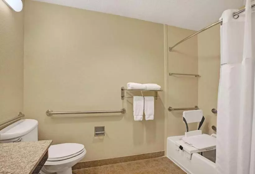身障者適用キングサイズベッドルーム, Wingate By Wyndham Houston Bush Intercontinental Airport