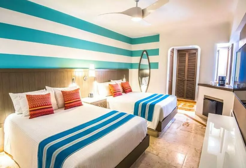 2ダブルベッドのスタンダードルーム, Wyndham Alltra Playa del Carmen - Adults Only - All Inclusive