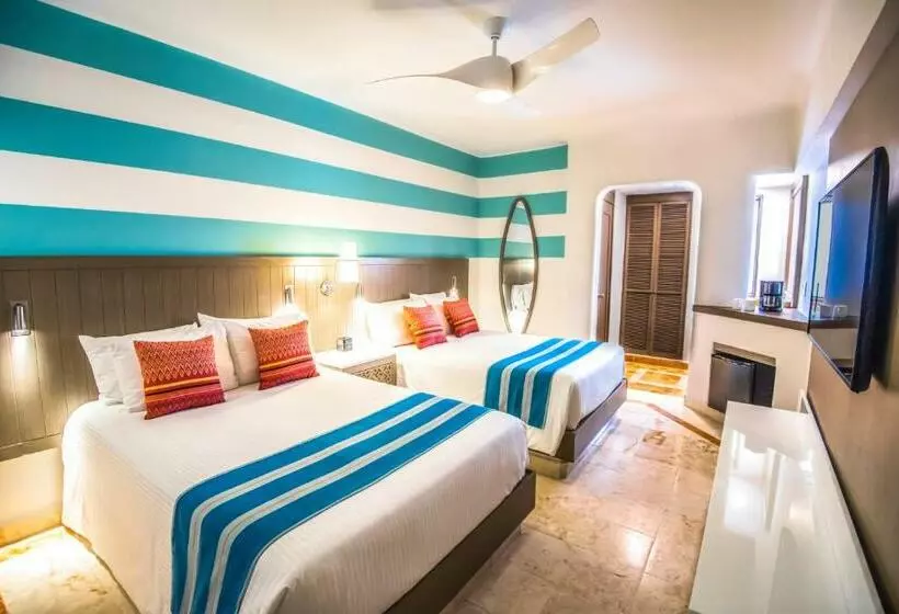 2ダブルベッドのスタンダードルーム, Wyndham Alltra Playa del Carmen - Adults Only - All Inclusive