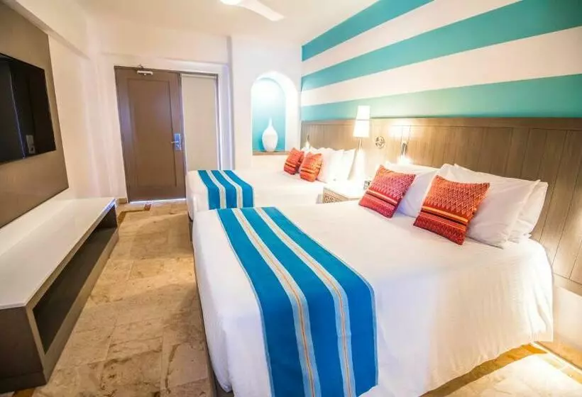 2ダブルベッドのスタンダードルーム, Wyndham Alltra Playa del Carmen - Adults Only - All Inclusive