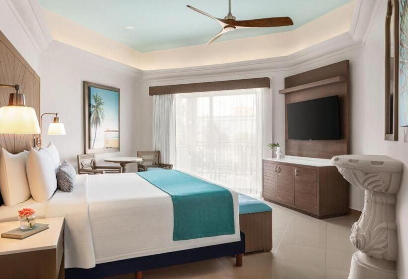 주니어 스위트 킹사이즈 침대, Wyndham Alltra Playa del Carmen - Adults Only - All Inclusive