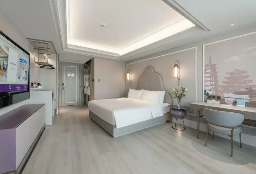 キングサイズベッドのデラックスルーム, Mercure Lanzhou Zhengning Road