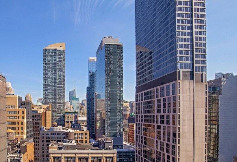 اتاق استاندارد با 2 تخت دوبل, Hilton Garden Inn New York/manhattan Chelsea