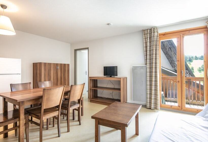 带1个卧室的公寓, Vacanceole  Les Gentianes