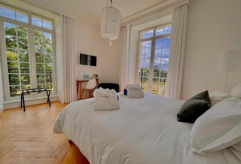 חדר סטנדרט נוף לים, Les Garennes   Hôtel Spa Bénodet