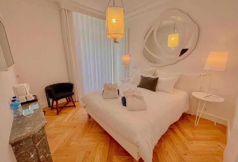 חדר סטנדרט נוף לגינה, Les Garennes   Hôtel Spa Bénodet