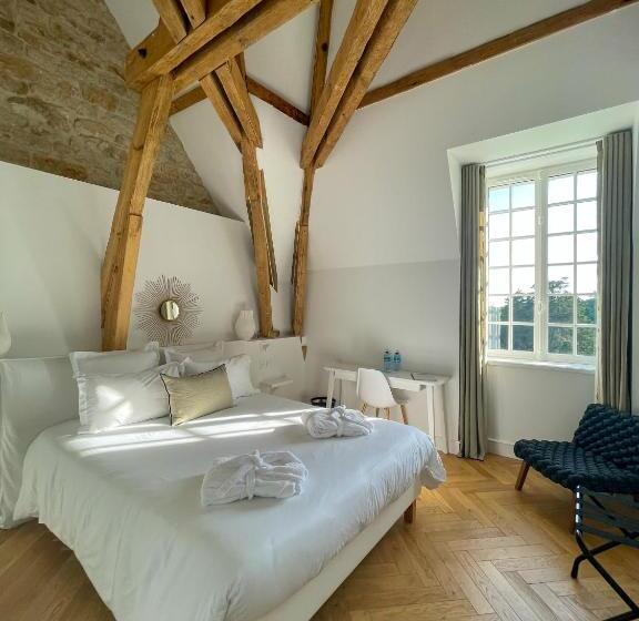 חדר סטנדרט נוף לים, Les Garennes   Hôtel Spa Bénodet