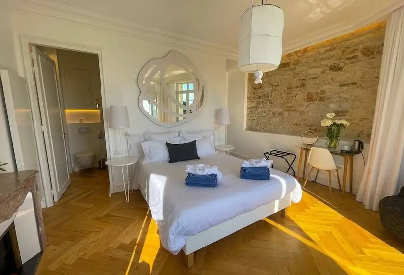 オーシャンビューデラックスルーム, Les Garennes   Hôtel Spa Bénodet