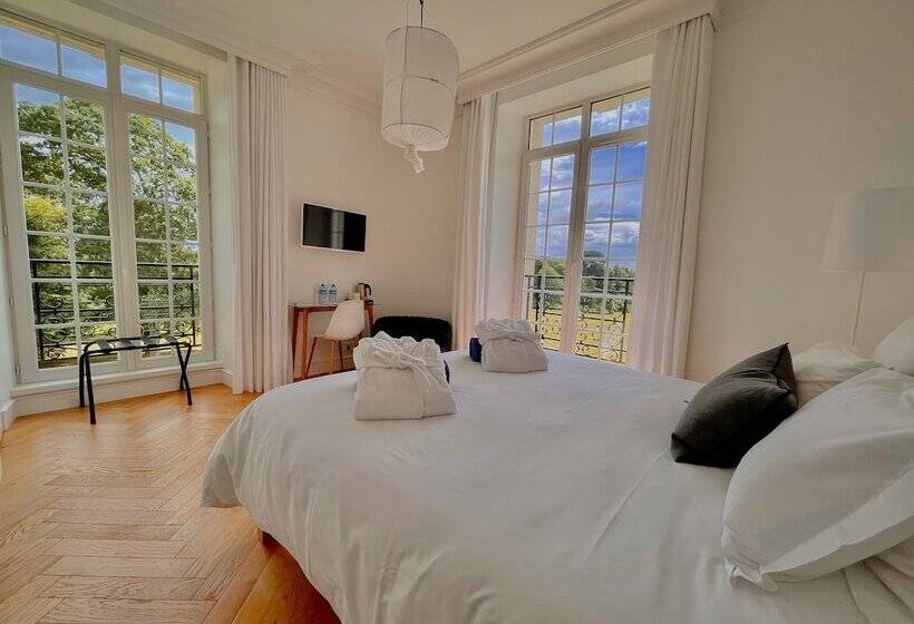 חדר סטנדרט נוף לים, Les Garennes   Hôtel Spa Bénodet