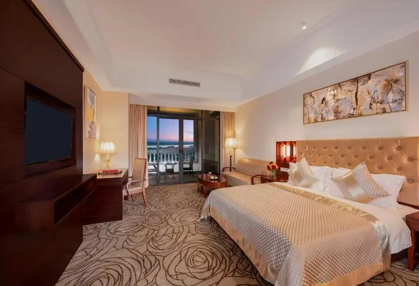キングサイズベッドのスタンダードルーム, Wyndham Garden Haikou South