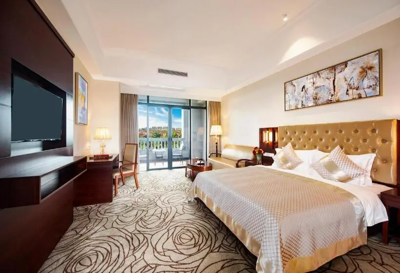 キングサイズベッドのスタンダードルーム, Wyndham Garden Haikou South