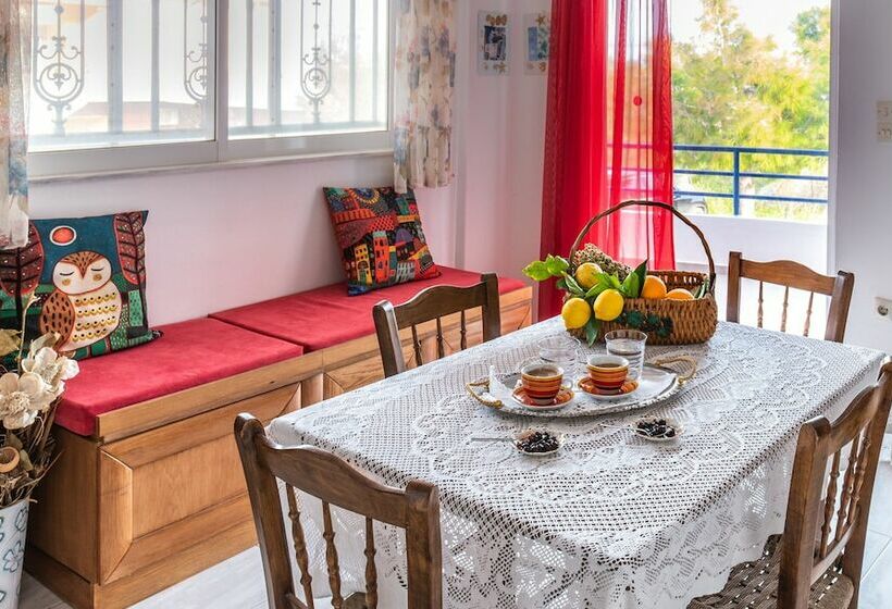 2침실 패밀리 아파트, Lykoporia Beach Apartments