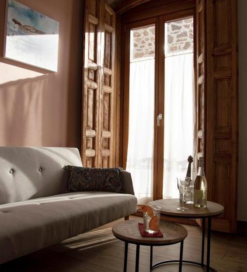 غرفة ديلوكس مزودة بشرفة, La Casa Del Médico Hostería Rural