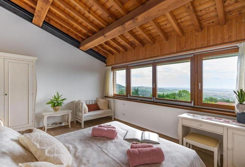 스탠다드 룸 풀장 전망, Agriturismo Ai Dossi