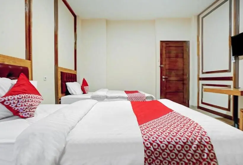 デラックスルーム, Urbanview Remington Hotel Palembang By Reddoorz