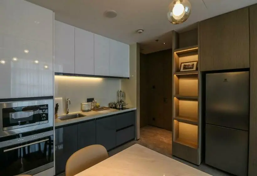 一ベッドルームエクゼクティブアパートメント, The Meixi Lake, Changsha Marriott Executive Apartments