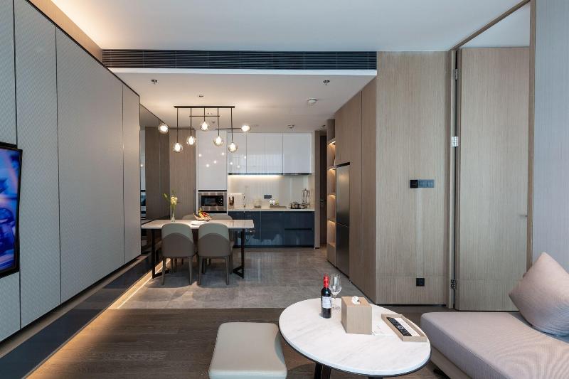 一ベッドルームエクゼクティブアパートメント, The Meixi Lake, Changsha Marriott Executive Apartments