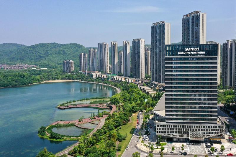 استودیو استاندارد با تخت کینگ, The Meixi Lake, Changsha Marriott Executive Apartments